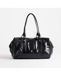 TOPSHOP - Star Hardware Detail Bowler Shoulder Bag - Lyst