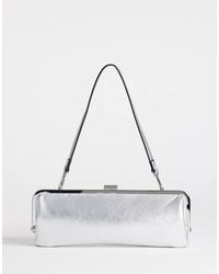 TOPSHOP - Poppy Small Rectangle Clasp Shoulder Bag - Lyst