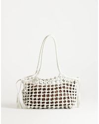 TOPSHOP - Shia Medium Woven Shoulder Bag - Lyst