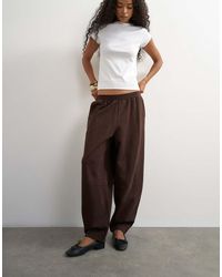 TOPSHOP - Barrel Leg Jogger - Lyst