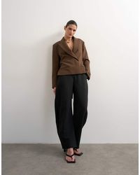 TOPSHOP - Tailored Barrel Trouser - Lyst