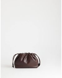 TOPSHOP - Celia Medium Ruched Clutch Bag - Lyst