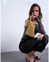 TOPSHOP - Gwyn Small Embellished Knot Grab Bag - Lyst