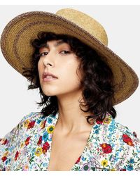 topshop boater hat