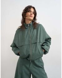 TOPSHOP - Co Ord Funnel Neck Jacket - Lyst