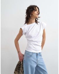 TOPSHOP - Twist Body Top - Lyst