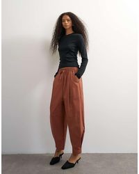 TOPSHOP - Drawcord Techy Balloon Trousers - Lyst