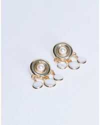 TOPSHOP - Becca Drop Earrings - Lyst
