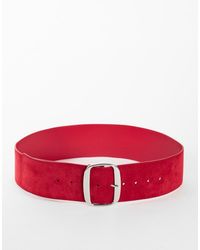 TOPSHOP - Brittany Suedette Wide Belt - Lyst