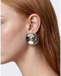TOPSHOP - Cece Statement Round Stud Earrings - Lyst