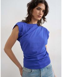 TOPSHOP - Twist Body Top - Lyst
