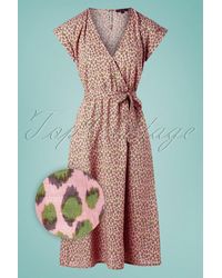 King Louie 60s Doris Panthera Dress - Meerkleurig