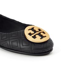tory burch minnie cap toe ballet flats