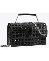 Tory Burch - Small Fleming Cage Shoulder Bag, One Size - Lyst