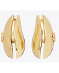 Tory Burch - Small Pierced Earrings - Lyst