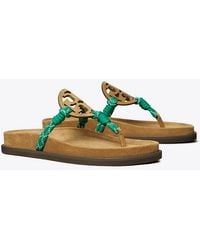 Tory Burch - Flache Miller Cloud Sandalen - Lyst