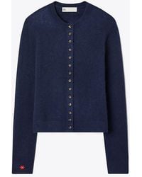 Tory Burch - Cashmere Silk Cardigan - Lyst