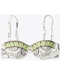 Tory Burch - Printed Underwire Bikini Top - Lyst