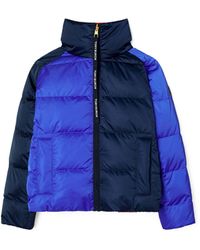 Tory Burch Wendbare Steppjacke In Blockfarben - Blau