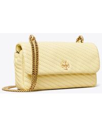 Tory Burch - Mini Kira Moto Quilt Flap Bag - Lyst