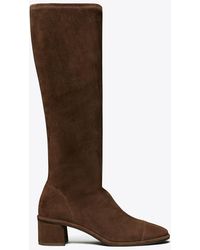 Tory Burch - Cap-Toe Knee-High Boot - Lyst