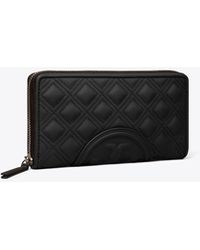 Tory Burch Fleming Soft Leather Zip Continental Wallet