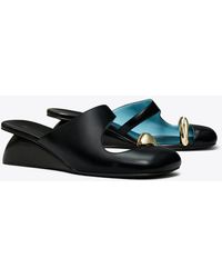 Tory Burch - Pierced Mule Wedge - Lyst