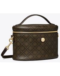 Tory Burch - T Monogram Coated Canvas Soft Vanity Case - Lyst