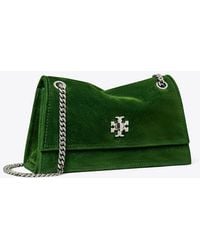 Tory Burch - Damen Beflockte Mini Kira Schultertasche Mit Drehverschluss - Lyst