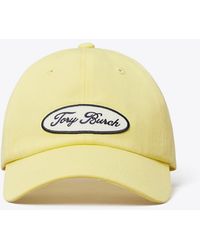 Tory Burch - Logo Patch Baseball Cap - Lyst