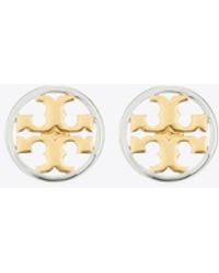 Tory Burch - Icon Stud Earrings - Lyst