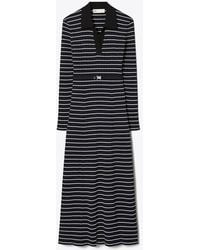Tory Burch - Cotton Knit Polo Dress - Lyst