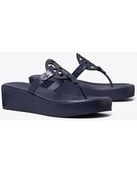 Tory Burch - Miller Wedge Sandal - Lyst