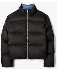 Tory Burch - Nylon Down Puffer Jacket - Lyst