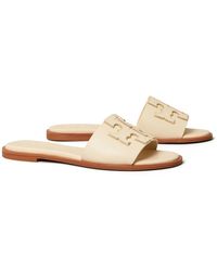 Tory Burch Leather Ines Slides - Lyst