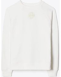 Tory Burch - Raglan Cotton Sweatshirt - Lyst