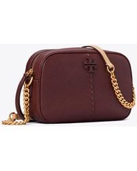 Tory Burch - Mcgraw Textured Leather Camera Bag - Lyst