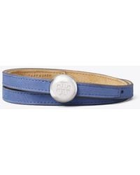 Tory Burch - Romy Reversible Suede Belt - Lyst