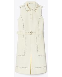 Tory Burch - Pick Stitch Stretch Golf Dress - Lyst