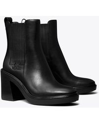 Tory Burch - T Chelsea Heeled Ankle Boot - Lyst