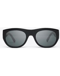 Tory Burch - Eleanor Oval Sunglasses - Lyst