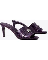 Tory Burch - Leelee Heeled Mule - Lyst