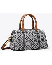 Tory Burch - T Monogram Petite Barrel Bag - Lyst
