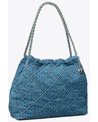 Tory Burch - Fleming Soft Hobo Bag, One Size - Lyst