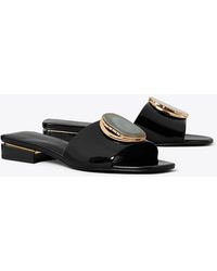 Tory Burch - Patos Heeled Slide - Lyst