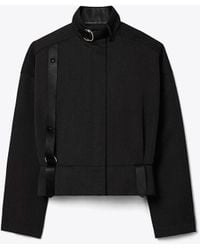 Tory Burch - Wool Bomber Jacket - Lyst