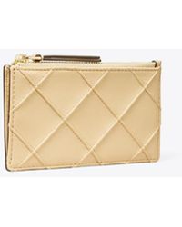 Tory Burch - Fleming Zip Card Case - Lyst