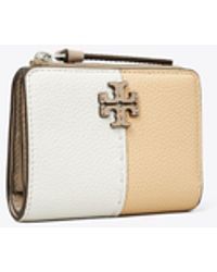 Tory Burch - Mcgraw Colorblock Bi-fold Wallet - Lyst