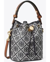 Tory Burch - T Monogram Bucket Bag - Lyst