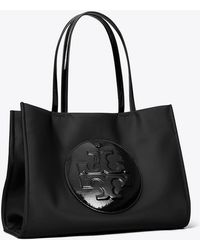 Tory Burch - Small Ella Patent Tote Bag, One Size - Lyst